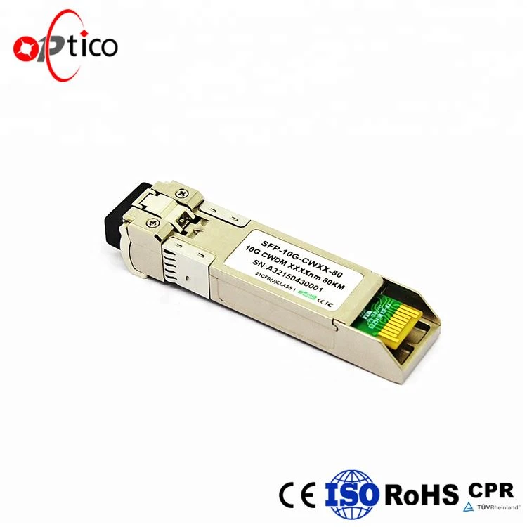 10G CWDM SFP+ Module 80km 1260--1610nm