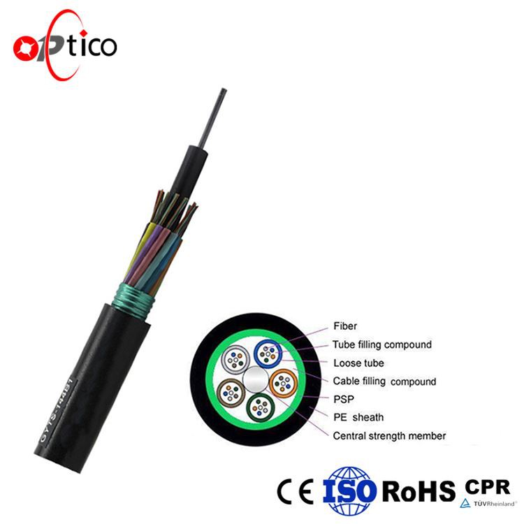 GYTS Outdoor Armored Fiber Cable 96 Core GYTS Outdoor Armored Fiber Cable 96 Core
