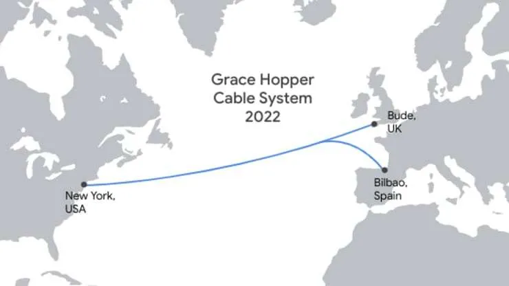 Google Is Building A Huge Submarine Fiber Optic Cable To Connect The United States To The United Kingdom And Spain