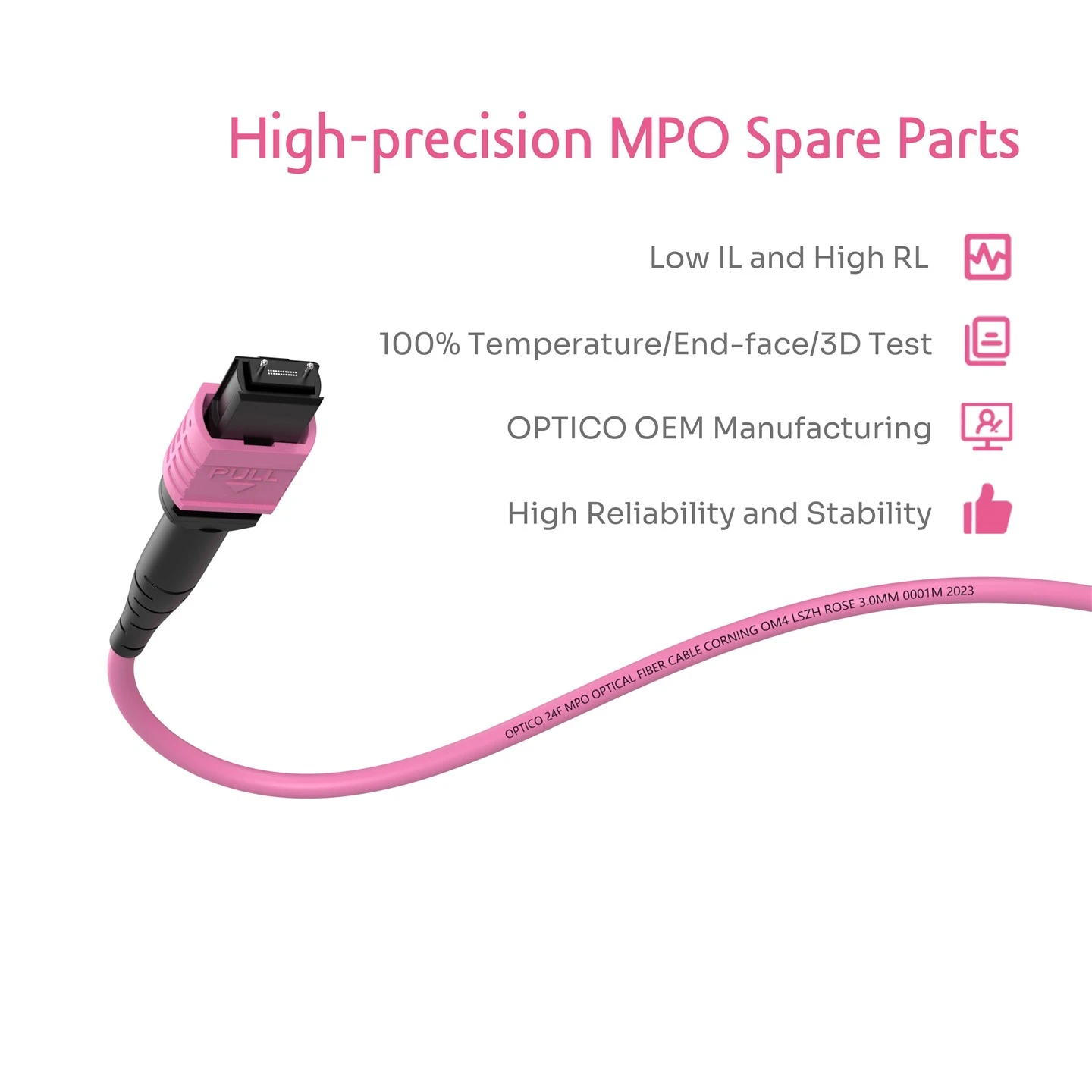 MPO Fanout Patch Cable 24 Cores MPO Fanout Patch Cable 24 Cores